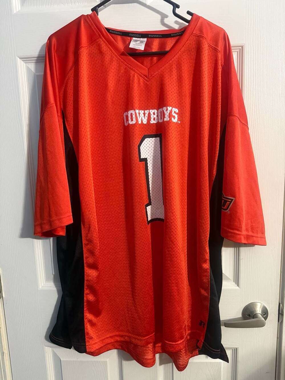 Russell Athletic Oklahoma State Cowboys Football Jersey #1 Orange 3XL